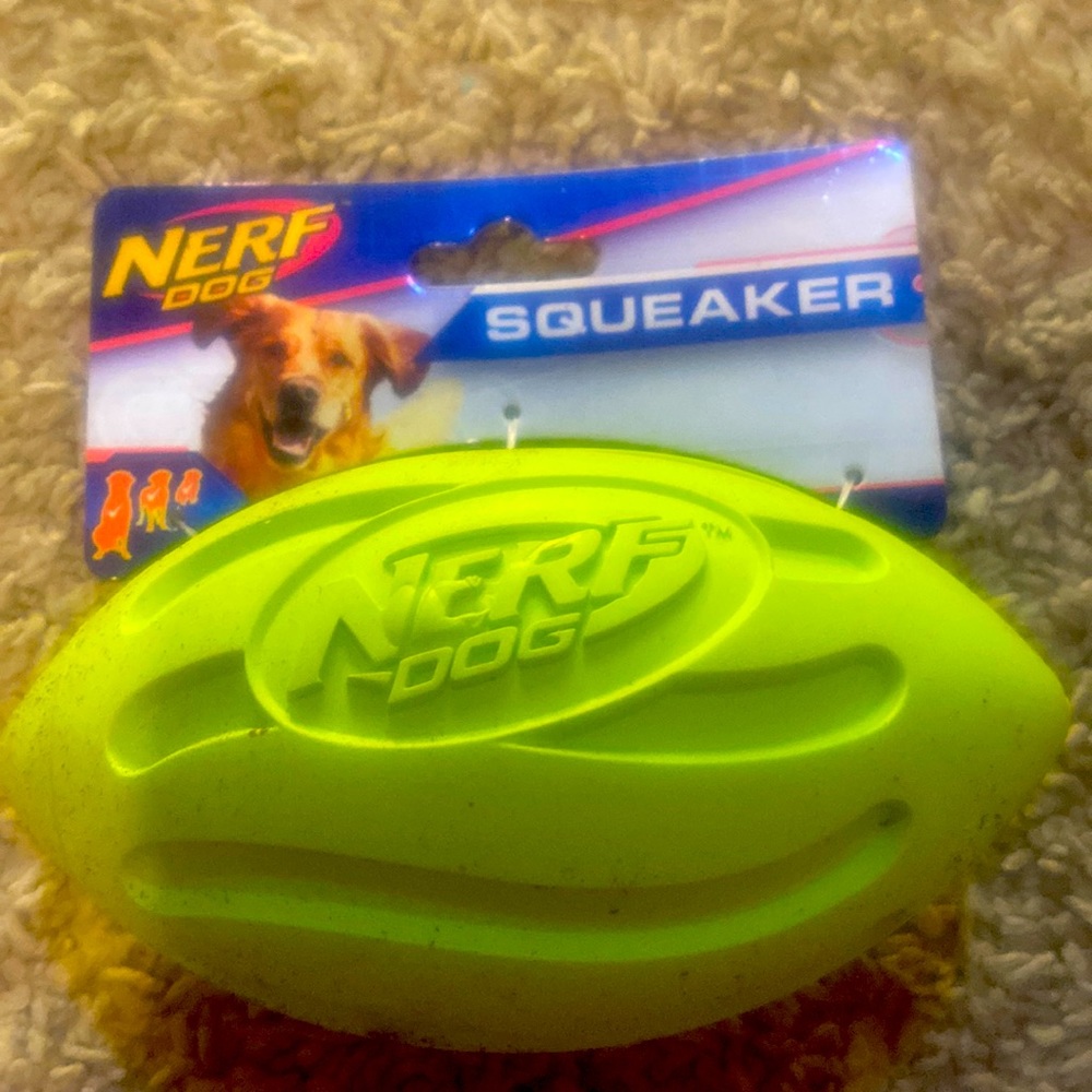 Nerf  Squeaker Football